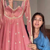 Embroidered Anarkali Kurti Pant Set with Dupatta – Festive & Party Wear | 6 Stunning Colors