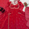 Embroidered Anarkali Kurti Pant Set with Dupatta – Festive & Party Wear | 6 Stunning Colors