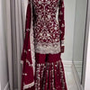 Maroon Heavy Embroidered Lehenga Choli with Dupatta – Wedding & Festive Wear