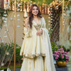 Elegant Mirror Work Anarkali Kurta Set with Dupatta – 3 Color Options