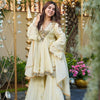 Elegant Mirror Work Anarkali Kurta Set with Dupatta – 3 Color Options