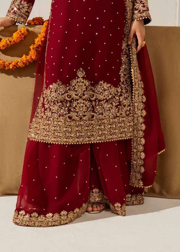 Heavy Embroidered Straight Kurta Palazzo Suit Set | Festive Party Wear | 6 Colors