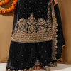 Heavy Embroidered Straight Kurta Palazzo Suit Set | Festive Party Wear | 6 Colors