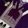 Heavy Embroidered Straight Kurta Palazzo Suit Set | Festive Party Wear | 6 Colors