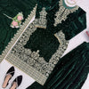 Heavy Embroidered Straight Kurta Palazzo Suit Set | Festive Party Wear | 6 Colors