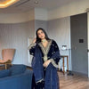 Navy Blue Embroidered Kurta Pant Set with Dupatta – Festive & Party Wear