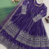 Elegant Georgette Embroidered Anarkali Suit Set with Dupatta | Festive & Party Wear