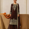 Heavy Embroidered Straight Kurta Palazzo Suit Set | Festive Party Wear | 6 Colors