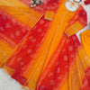Bandhani Print Anarkali Kurta Set with Dupatta – 2 Color Options