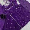 Embroidered Anarkali Kurti Pant Set with Dupatta – Festive & Party Wear | 6 Stunning Colors