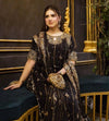 Black Embroidered Straight Kurta Set with Dupatta & Bottom – Elegant Festive Wear for Women