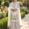 Heavy Embroidered Kurta Sharara Set with Dupatta | 5 Color Options