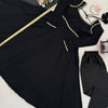 Black Embellished Anarkali Suit Set with Dupatta & Bottom – Elegant Festive & Party Wear for Women