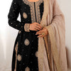 Elegant Embroidered Kurta Sharara Set with Dupatta – Festive Wear (4 Colors)