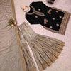 Elegant Embroidered Kurta Sharara Set with Dupatta – Festive Wear (4 Colors)