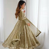 Embroidered Anarkali Suit Set with Dupatta & Bottom – 5 Color Options