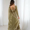 Embroidered Anarkali Suit Set with Dupatta & Bottom – 5 Color Options