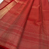 Royal Red Banarasi Silk Saree with All-Over Micro Zari Weaving & Rich Geometric Border | Premium Wedding & Festive Wear