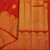 Royal Orange Banarasi Silk Saree with Rich Golden Zari Border & Traditional Designer Pallu | Premium Wedding Wear