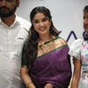Royal Purple & Green Silk Saree