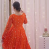 Elegant Embellished Anarkali Suit Set with Dupatta – 2 Color Options