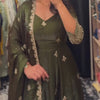 Elegant Embroidered Anarkali Suit Set with Dupatta – 2 Color Options
