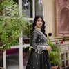 Elegant Embroidered Anarkali Suit Set with Dupatta – Festive Wear (3 Colors)