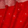 Royal Red Banarasi Silk Saree With Zari Weaving